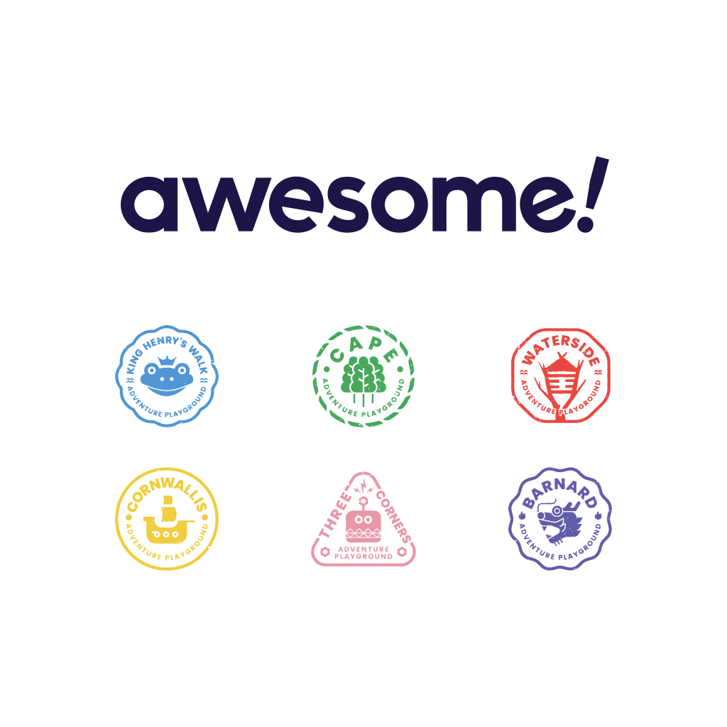Awesome's core logo and brand architecture