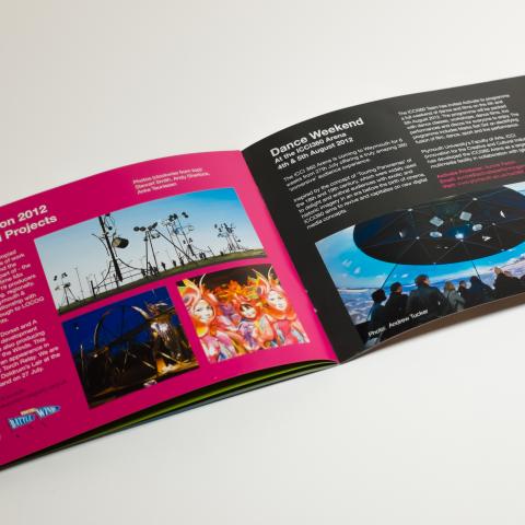 Activate Performing Arts Brochure Print Design