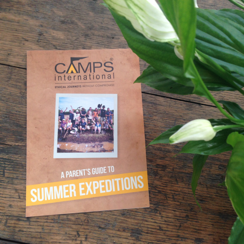 Camps International Print Marketing Design