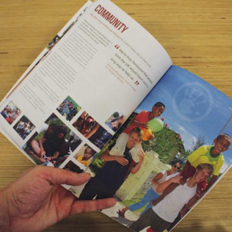 Camps International Brochure Print Design