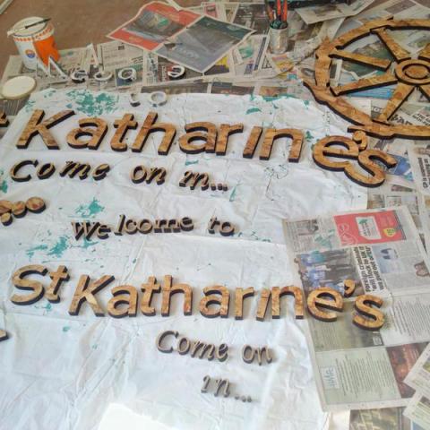 St Katharine's Precinct Signage Design