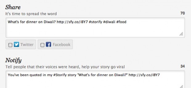 Storify Share and Notify